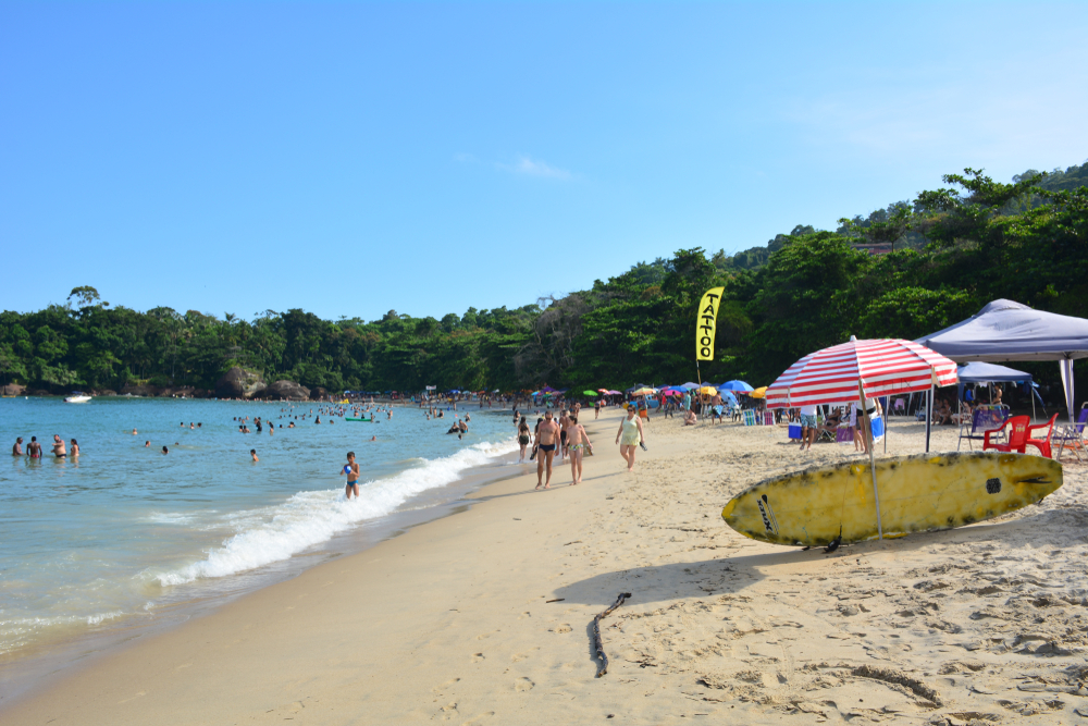 Felix beach brazil in the summer season