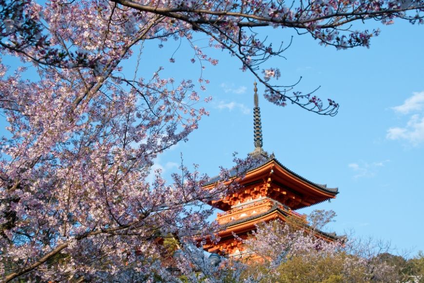 Kiyomizu-dera Temple kyoto japan.