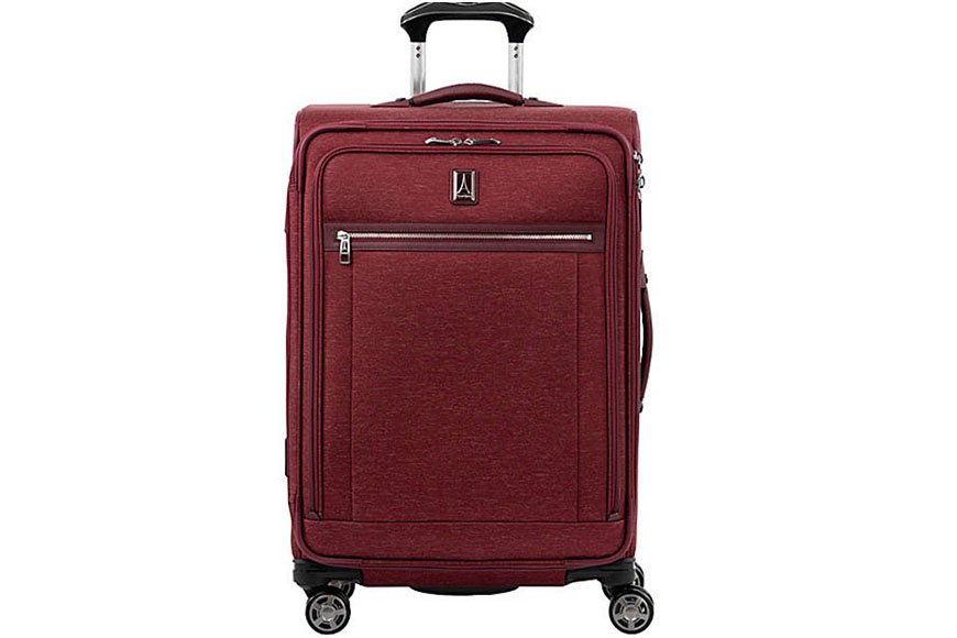travelpro platinum elite 25 inch expandable spinner suitcase.