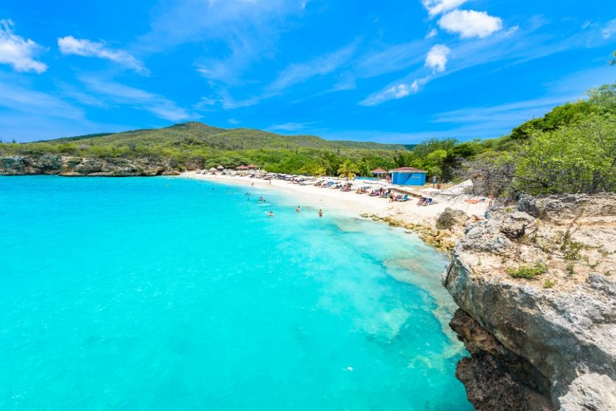 Grote Knip beach Curacao Netherlands Antilles.