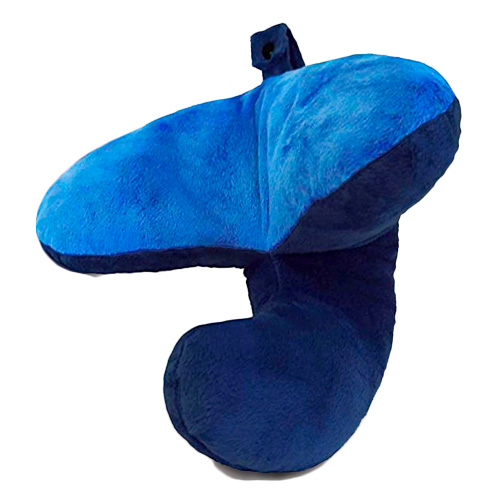 J-Pillow Travel Pillow + Carry Bag - British Invention of The Year, 2020 Version with Increased 3D Support - Stops Your Head from Falling Forward.