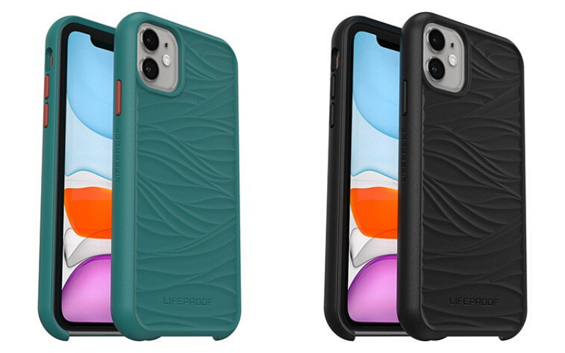 LifeProof Wake Phone Case in teal and black