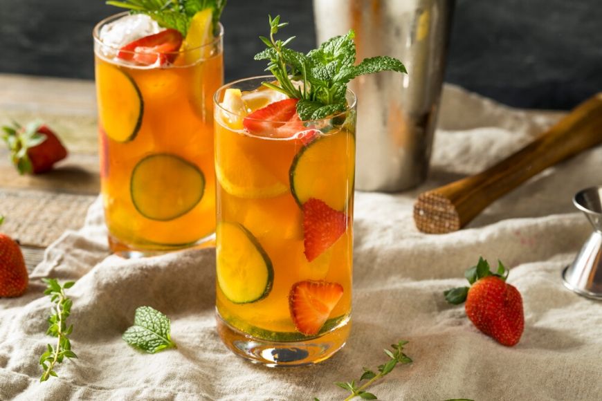 pimm's cup cocktail.