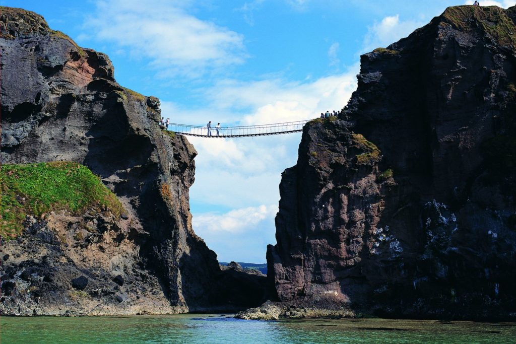 Ireland rope bridge