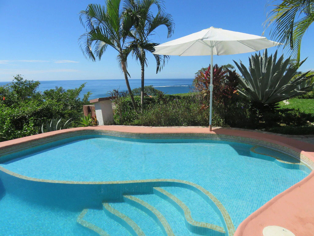 A pool at a vacation home in Samara, Guanacaste, Costa Rica