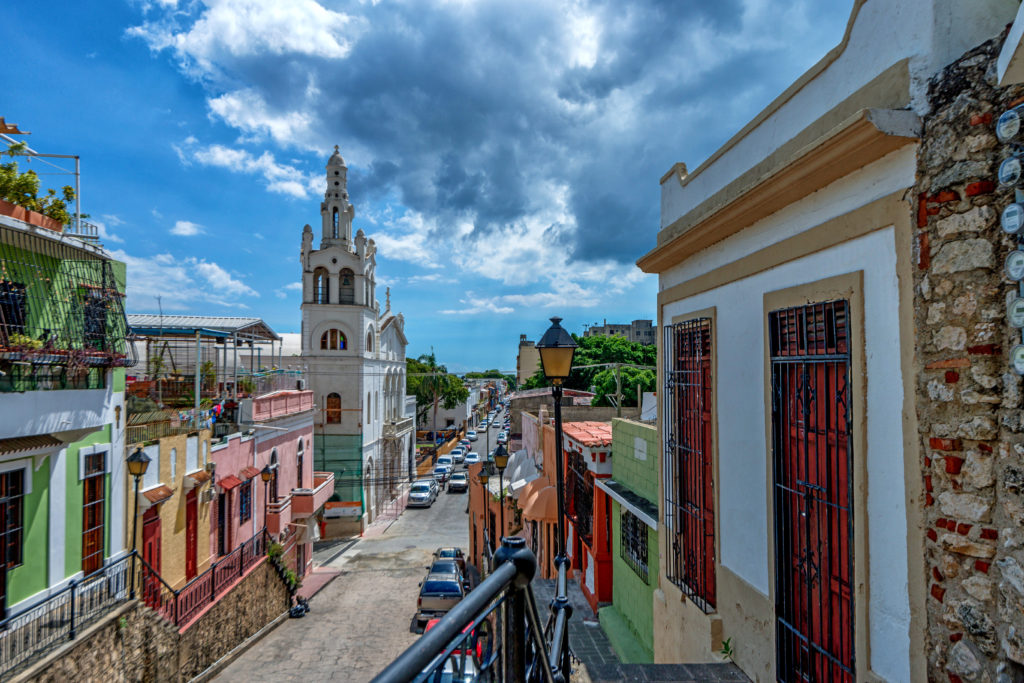 Street in Santo Domingo, Dominican Republic