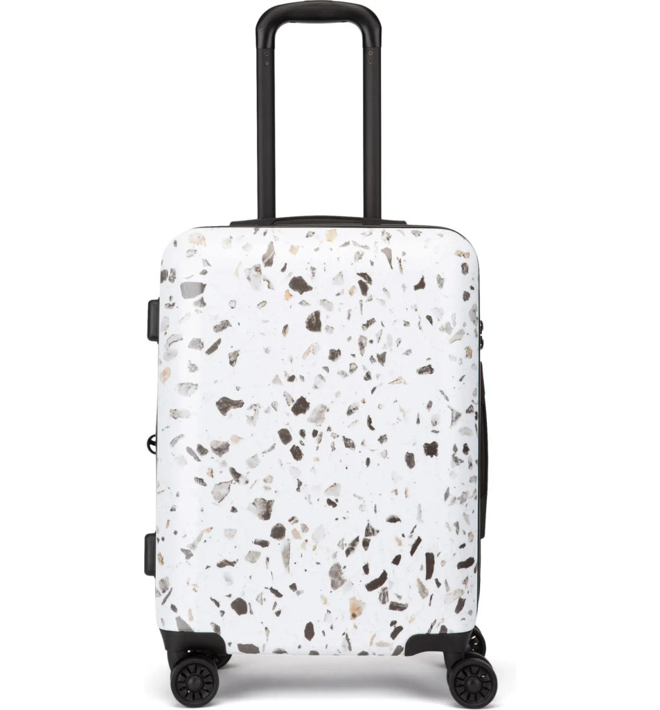 Terrazzo 22-Inch Hard Shell Spinner Carry-On Suitcase