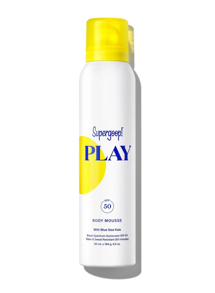 Supergoop! PLAY Body Mousse SPF 50 Sunscreen 