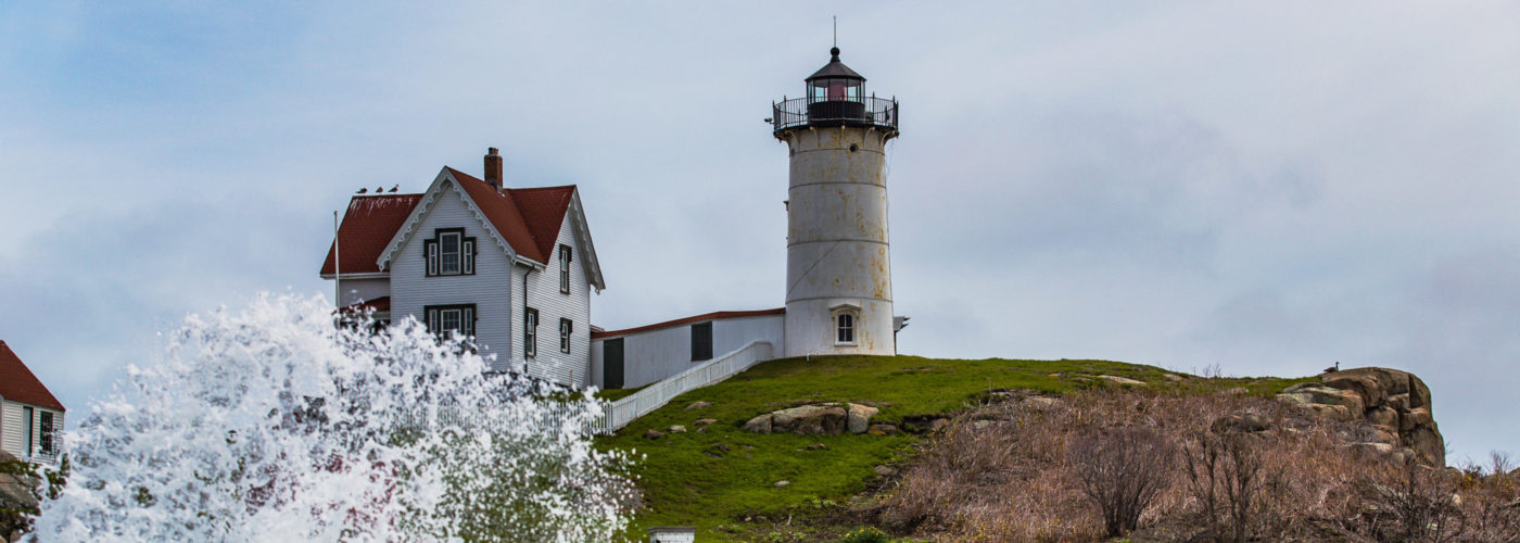 Nubble Lighthouse on Cape Neddick, Maine
