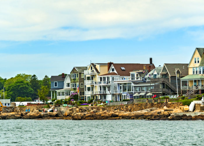 Coastline of Salem, Massachusetts