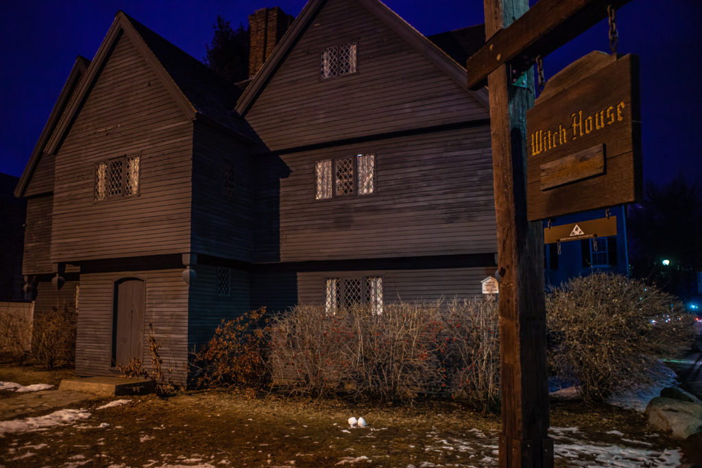 The Witch House in Salem, Massachusetts