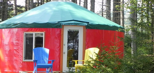 Yurt at Fundy National Park