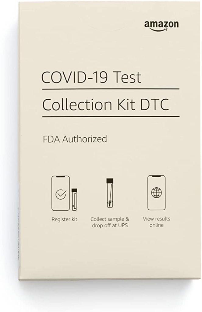 Amazon COVID-19 Test Collection Kit DTC