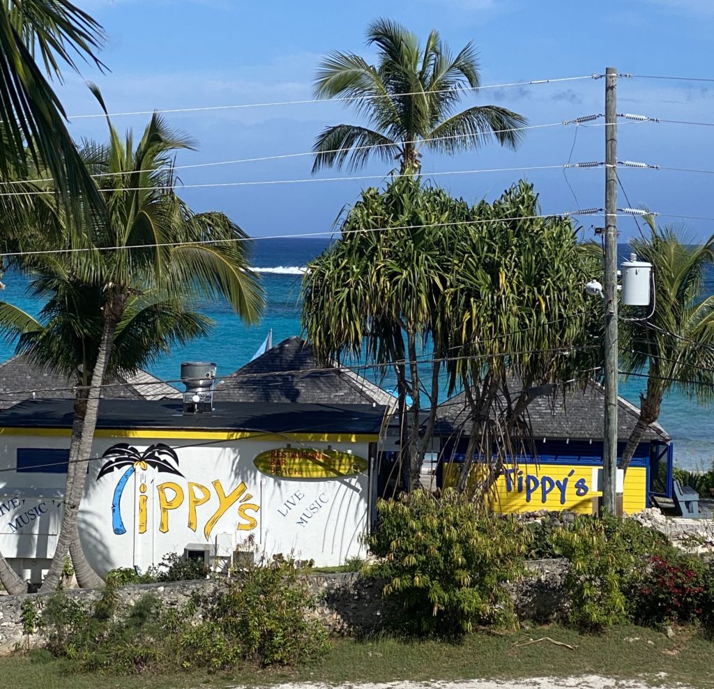 Tippy’s Restaurant & Beach Bar on Eleuthera, Bahamas