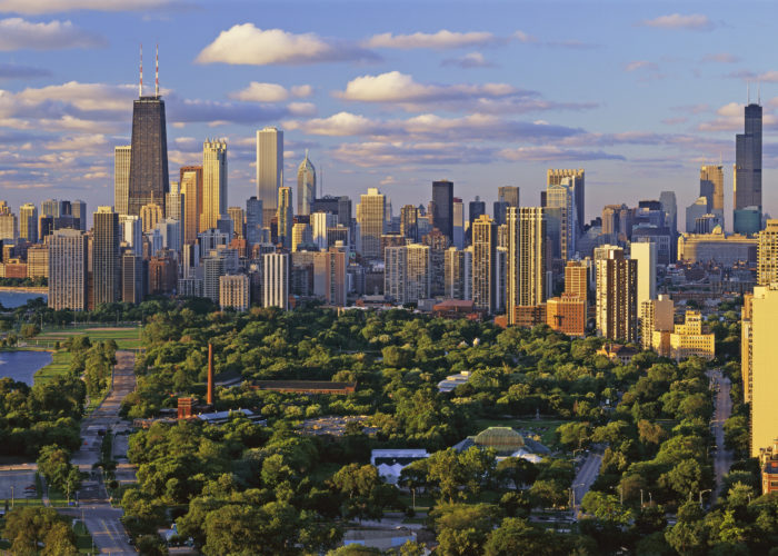 Skyline of Chicago, Illinois