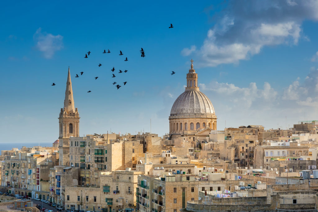 Valetta City in Malta