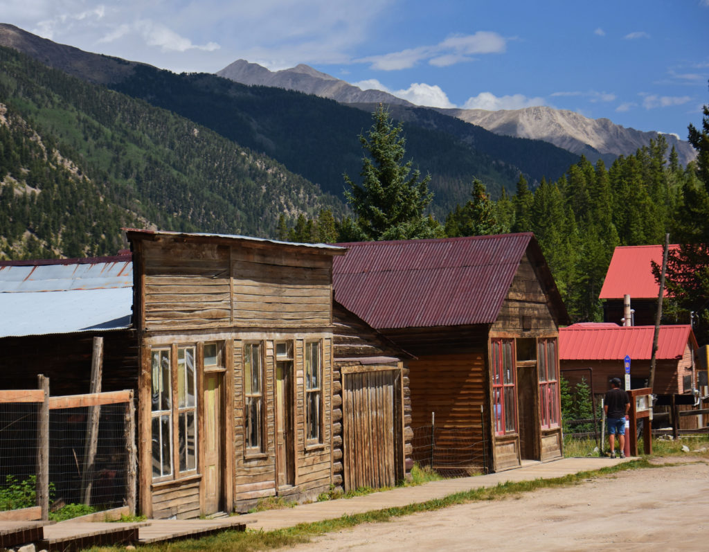 Saint Elmo mining town in Colorado