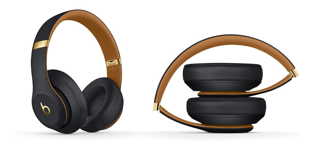 Two views of Beats Studio3 Wireless Noise Canceling Headphones