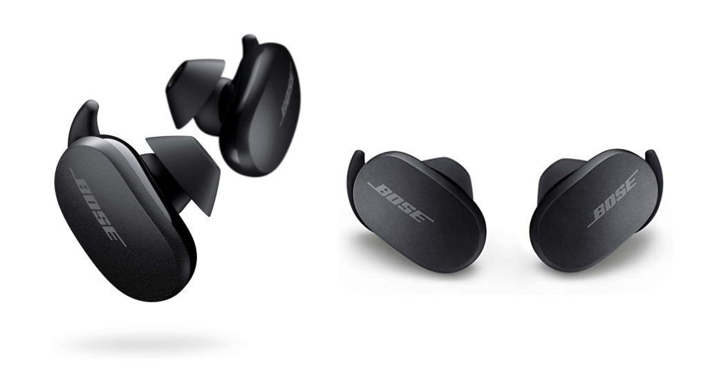 Two sets of Bose QuietComfort Noise Canceling Earbuds
