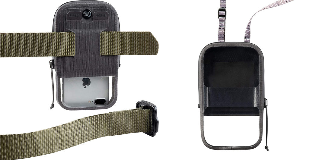 Front and back of the Nite Ize Waterproof Phone Case