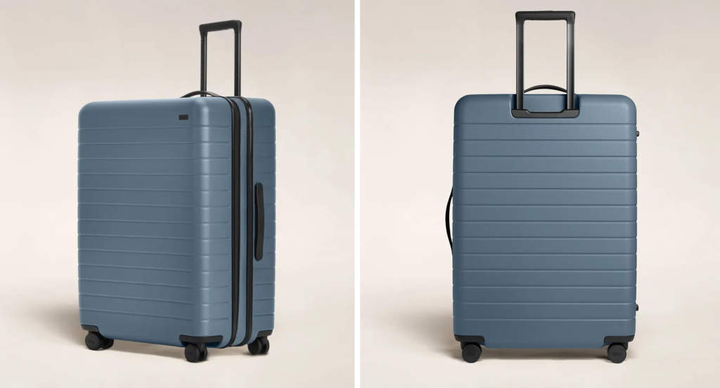 Away large expandable hard side suitcase