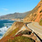 Highway 1 along the coast of California, United States